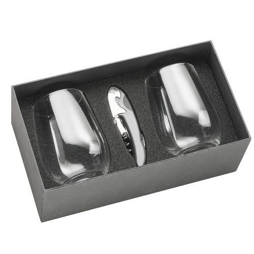 Avalon Stemless Wine Glass Set - Promotional Products