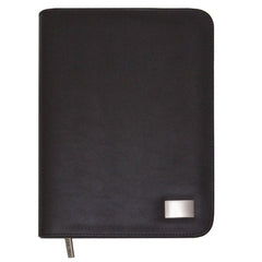Avalon Full Zip A5 Leather Look Compendium - Promotional Products