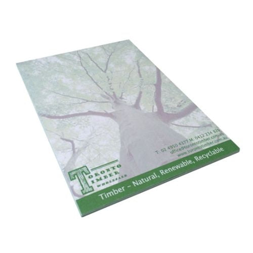 A6 Printed Notepad Available In Major Cities such as Brisbane, Sydney