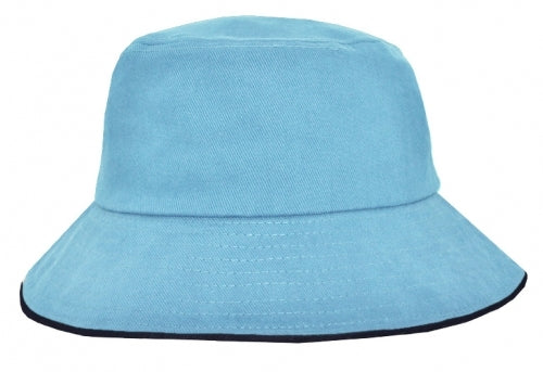 Icon Sandwich Trim Bucket Hat - Promotional Products