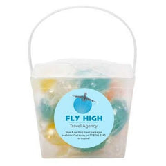 Devine Transparent Noodle Box filled with Lollies - Promotional Products
