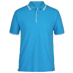 Malcom Contrast Trim Cotton Blend Polo Shirt - Corporate Clothing