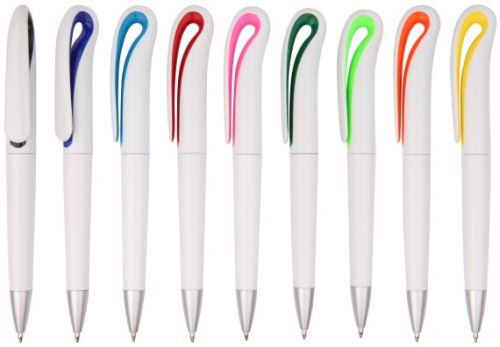 Arc Wave Plastic Pen - Promotional Products