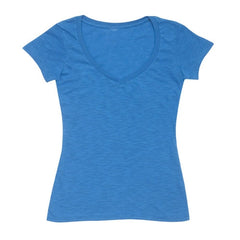 Aston Raw Cotton V Neck TShirt - Promotional Products