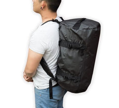 Sage Tarpaulin Backpack and Duffle Combo Bag - Promotional Products