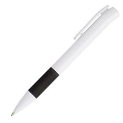 Arc Tilt Plastic Pen With Coloured Grip - Promotional Products