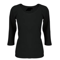Logo Ladies 3/4 Sleeve TShirt - Corporate Clothing