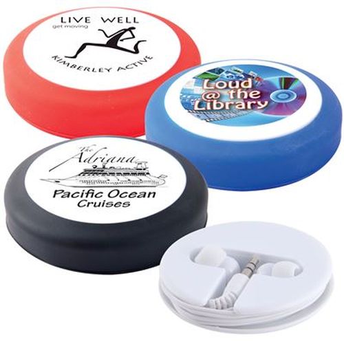 Bleep Headphones in Silicone Case - Promotional Products