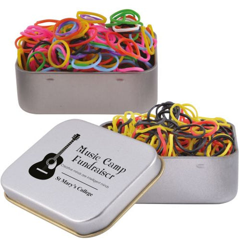 Bleep Loom Bands in Tin Case - Promotional Products