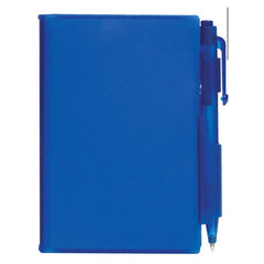 Bleep Plastic Pocket Notebook With Pen - Promotional Products