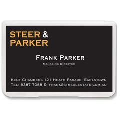 Business Card Case with Microfibre Cloth - Promotional Products