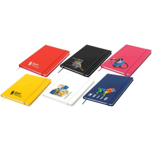 Classic A5 Notepad with Elastic Closure - Promotional Products