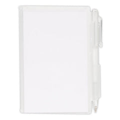 Bleep Plastic Pocket Notebook With Pen - Promotional Products