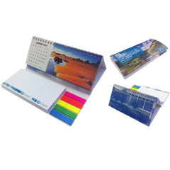Combination Calendar with Sticky Notes - Promotional Products