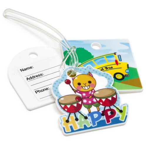 Custom Shape Acrylic Luggage Tag - Promotional Products
