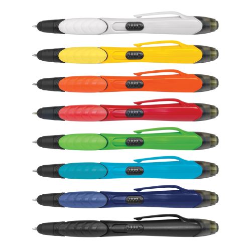 Eden 3 in 1 Highlighter Pen with Stylus - Promotional Products