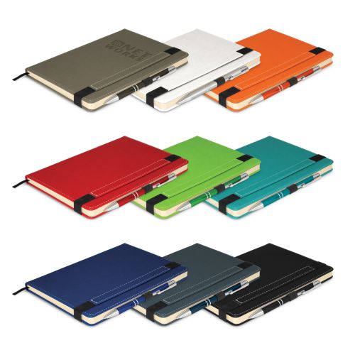 Eden Deluxe Notebook with Pen - Promotional Products