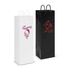 Eden Gloss Paper Wine Bag - Promotional Products
