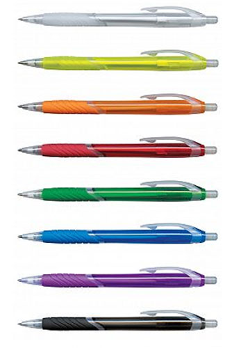 Eden Wave Translucent Plastic Pen - Promotional Products