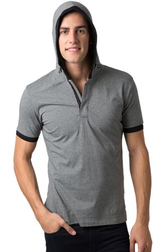 Falcon Short Sleeve Hoodie Tee - Corporate Clothing
