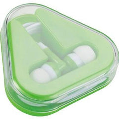 Arrow Earphones in Funky case - Promotional Products
