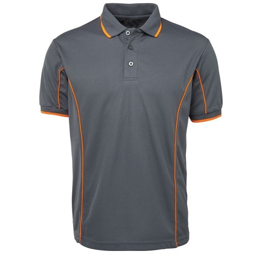 Malcom Side Stripe Polyester Polo Shirt - Corporate Clothing