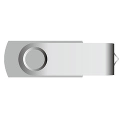 A Logo Swivel USB Flash Drive - Promotional Products
