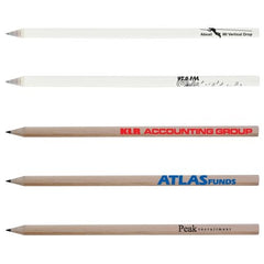 Bleep Round Full Length Sharpened Pencil - Promotional Products