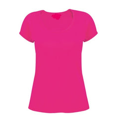 Logo Ladies Cotton Spandex TShirt - Corporate Clothing