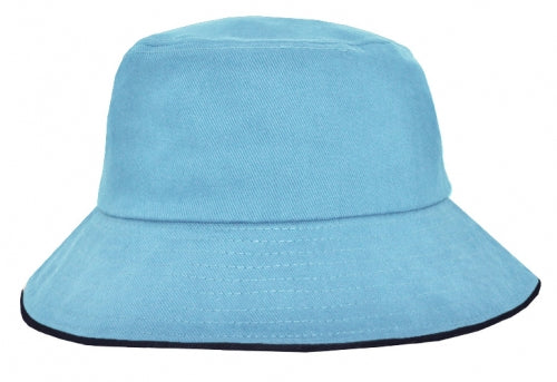 Icon Sandwich Trim Bucket Hat - Promotional Products