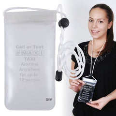 Bleep Waterproof Pouch with Neck Cord - Promotional Products