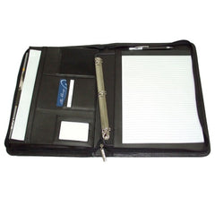 Avalon A4 Leather Look Ring Binder Compendium - Promotional Products