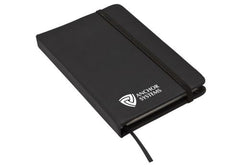 Classic Pocket Size Notepad with Elastic Closure - Promotional Products
