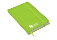 Classic Pocket Size Notepad with Elastic Closure - Promotional Products