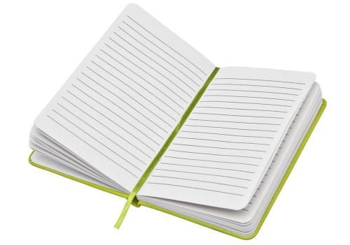 Classic Pocket Size Notepad with Elastic Closure - Promotional Products