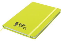 Classic A5 Notepad with Elastic Closure - Promotional Products