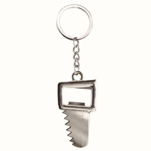 Arc Saw Shape Bottle Opener Keyring - Promotional Products