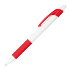 Arc Plastic Pen with Rubberised Grip - Promotional Products