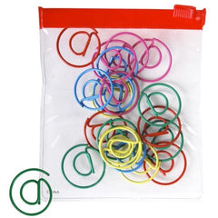 Bleep Shaped Paperclips in PVC Zippered Bag - Promotional Products