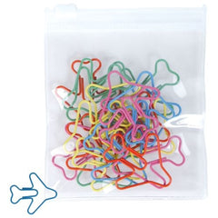 Bleep Shaped Paperclips in PVC Zippered Bag - Promotional Products