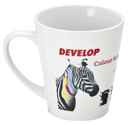 Cafe Latte Dye Sub Cup - Promotional Products