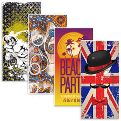 Lightweight Microfibre Full Colour Beach Towel - Promotional Products