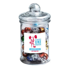 Yum Large Glass Lolly Jar - Promotional Products