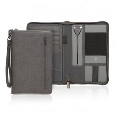 Cambridge Travel Wallet with inbuilt Phone Charger - Promotional Products