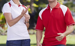 Outline Exercise Polo Shirt - Corporate Clothing
