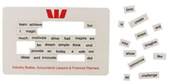 Fridge Magnet Poetry - Promotional Products