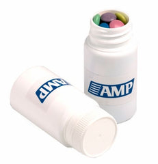 Yum Pill Container filled with Lollies - Promotional Products