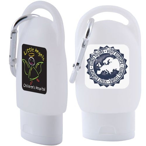 Bleep Hand Sanitiser with Carabiner - Promotional Products