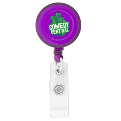 Econo Round Retractable Pull Reel - Promotional Products