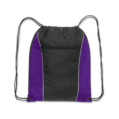 Eden Backsack with Zippered Pocket - Promotional Products